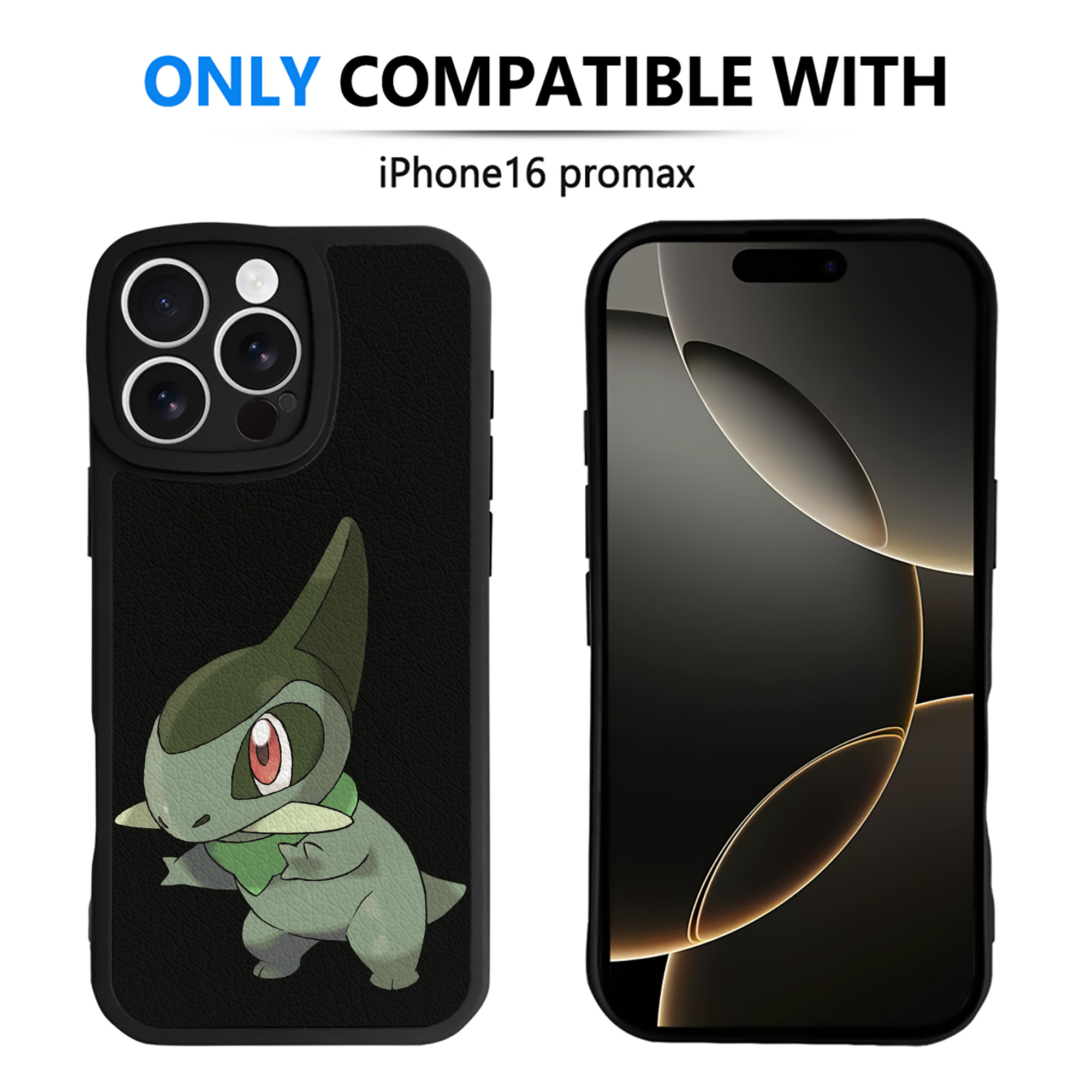 （画像用） ポケットモンスター Pokémon 【iPhone 16シリーズ対応】シリコンスマホケース（レザー調） 材質：シリコン
